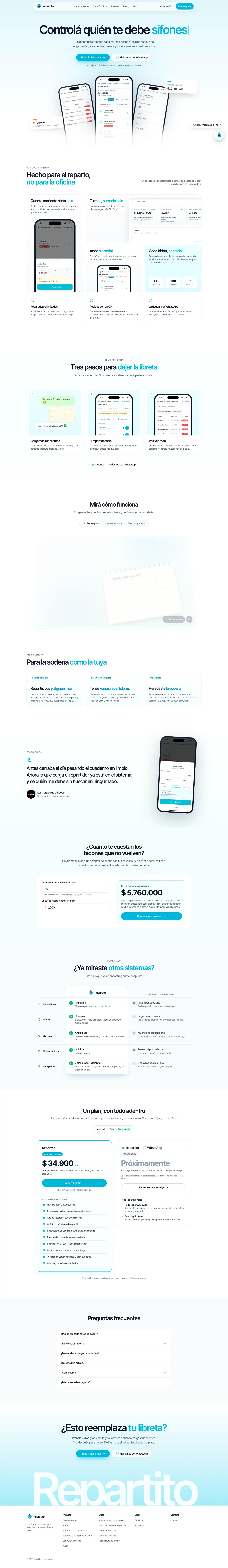 Repartito.com.ar: Página completa